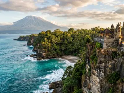 Karangasem East Bali temple cliff coast