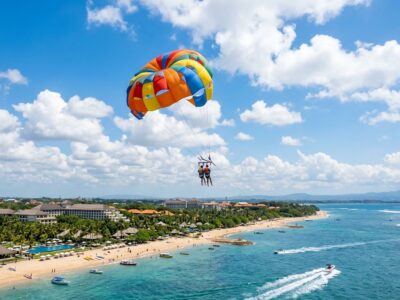 Monday parasailing Bali