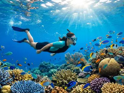 Snorkeling tour one Bali