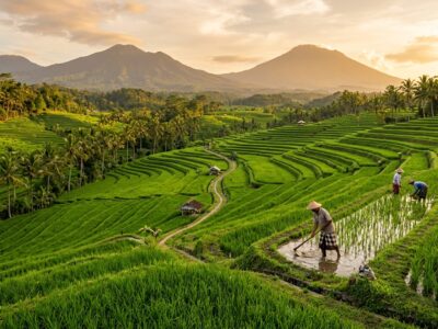 Tabanan Bali Jatiluwih rice terraces landscape