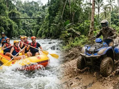 Bali rafting and ATV ride tour