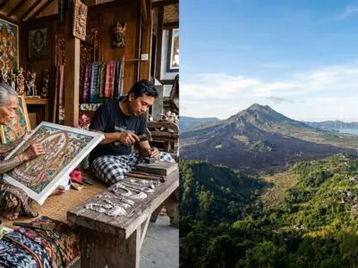 Arts of Ubud Kintamani volcano tour
