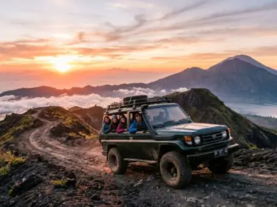 Mount Batur sunrise 4WD adventure