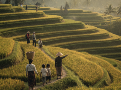 Tegalalang Rice Terrace Cultural Walking Tour — illustrative AI-generated image (Gemini)