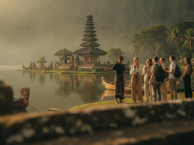 Bedugul Scenic Lakes and Temple Guided Tour — illustrative AI-generated image (Gemini)