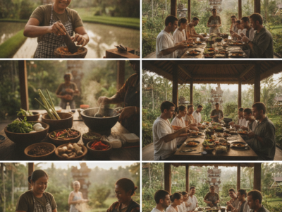 Paon Bali Cooking Class in Ubud — illustrative AI-generated image (Gemini)
