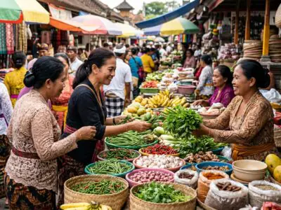 Monday Gianyar market tour